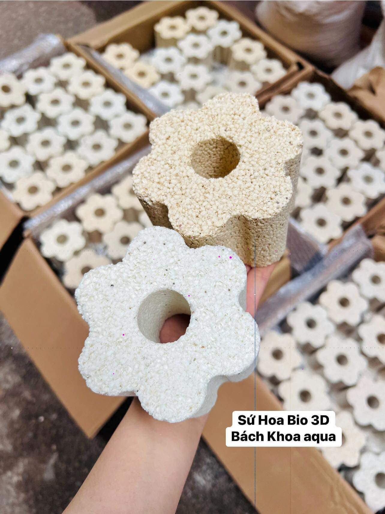 Sứ thanh hoa Bio 3D cho bể cá